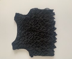 Half price!!! Leárazás! Álomszép BARIANO designer bolero 3D applikált levelekkel kabátka mellény