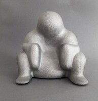 Philippe Starck 'Dede' absztrakt/indusztriál szobor Alessi 1996