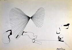 Marosán Gyula (1915-2003): „ABSZTRAKT JELENET”