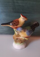 Bodrogkeresztúri porcelán madár pàros