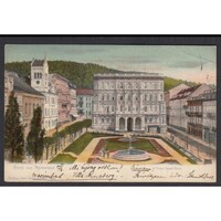 Csehország,Marienbad - Ferenc József tér 1903