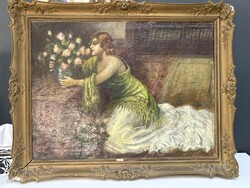 Vásárhelyi L festmény.