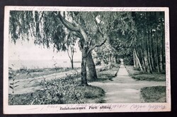 Balatonszemes Parti sétány képeslap Karinger