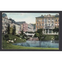 Csehország,Marienbad - Park 1913