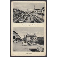 Erdély,Máramarossziget - Fő tér 1943