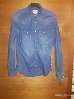 Blue Ridge slim fit farmer férfi ing, felső S-es