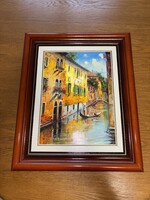 V Tóth Gábor 06. Velencében járva olajfestmény