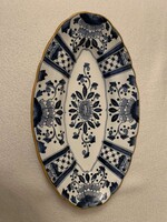 Zsolnay Hohenlohe ovális tányér