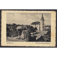 Magyarország,Jászberény - Részlet az Országzászlóval 1936