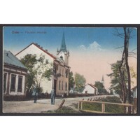 Kárpátalja,Csap - Főutcai részlet 1913