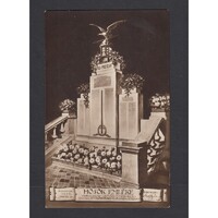 Magyarország,Budapest II. - Hűvösvölgy - Sándy Gyula: Hősök Emléke a Bocskai István Nevelőintézet előcsarnokában 1933