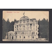 Csehország,Marienbad - Hotel Royal 1913