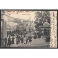 Csehország,Marienbad - Kreuzbrunnen-Colonade - Esti koncert 1903