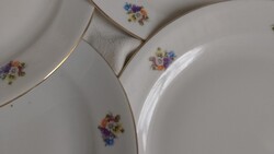 Zsolnay virág csokros. Tányér süteményes