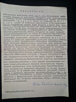 1949, zsidó személy önéletrajza, kézzel írva, holocaust