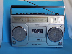 Retro Siemens RM club 722 sztereó rádió magnó Boom box