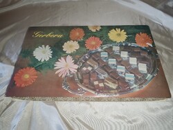 Retró bonbonos doboz  "Gerbera"