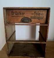 Dr. Oetker fiókos kis szekrény, szatócsbolt