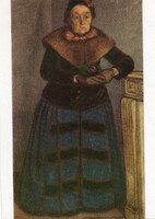 Képeslap:  Rippl-Rónai József festmény.