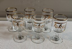 Tokaj boros pohár készlet