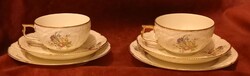 2 ROSENTHAL SANSSOUCI REGGELIZŐ SZETT TEÁS CSÉSZE ALJJAL + TÁNYÉR