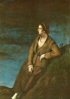 Képeslap: Rudnay Gyula festmény.