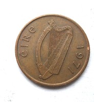 Írország 1/2 penny 1971 (P3)