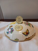 Herendi leveses tál fedő citrom fogós Viktória mintás