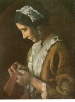 Képeslap: Rudnay Gyula festmény.