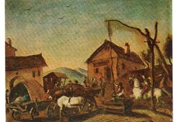 Képeslap: Rudnay Gyula festmény.