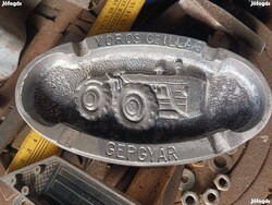 Retro reklám hamutartó Veterán Dutra Traktor Loft emlék tárgy cigaretta hamutál nem öntöttvas