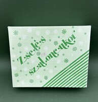 Régi retro szaloncukor doboz Budapesti Csokoládégyár 1990 március Örkény