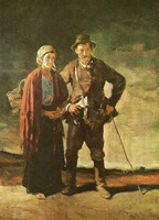 Képeslap: Rudnay Gyula festmény.