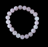 Rózsakvarc ásvány karkötő 8 mm-es