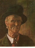 Képeslap: Rudnay Gyula festmény.