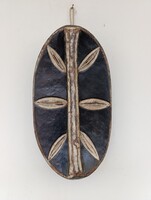 Afrikai maszk antik Kwele népcsoport Gabon africká maska D304 235 6043