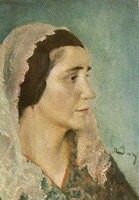 Képeslap: Rudnay Gyula festmény.