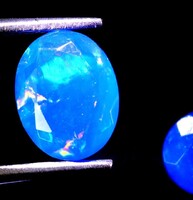 Ausztraliaból származó valódi kék fancy opál csiszolat0 1,35 ct