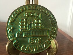 Zsolnay eozin plakett