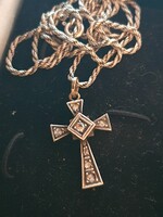 Antik gyémántos kereszt!