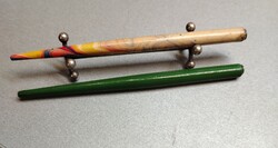 Fa retró mártogatós toll szár. Képek szerint.