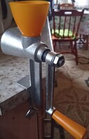 Old poppy seed grinder