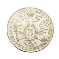 Ausztria,V. Ferdinánd 3 krajcár 1839 A EF+ ezüst 1.70g346