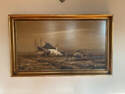 Puskás Imre festmény