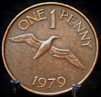 Guernsey 1 penny, 1979 B17A3