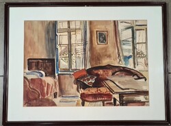 Bornemisza Géza -Szobaenteriör-