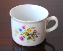 HATALMAS, 6 DL-ES, HIBÁTLAN ZSOLNAY PORCELÁN BÖGRE, CSUPOR