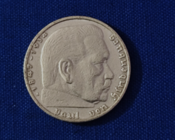 Horogkeresztes ezüst 2 Reichsmark, 1937 A (13)