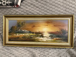 Alim Adilov - Tengerparti alkony