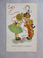 1940 körül.  Újévi üdvözlőlap (228)